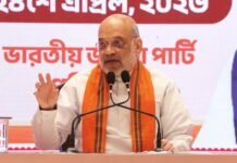 “रैलियों का जनसैलाब अब ईवीएम में बंद”पहले चरण ने बदली चुनावी दिशा : शाह