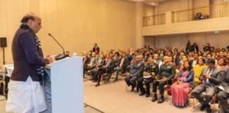 जर्मनी दौरे पर रक्षा मंत्री राजनाथ सिंह