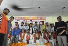 भाजपा जिला उपाध्यक्ष बनने पर जितेन्द्र सिंह का भव्य स्वागत