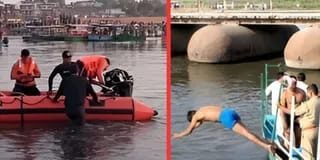 बड़ा हादसा: श्रद्धालुओं से भरी मोटरबोट पलटी, 10 की मौत, कई लापता,राहत-बचाव जारी