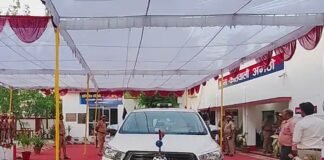 अयोध्या रेंज के आईजी सोमेन वर्मा का अमेठी दौरा: पुलिस व्यवस्था का निरीक्षण