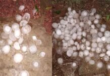 बारिश और ओलावृष्टि से बदला मौसम, किसानों की बढ़ी चिंता