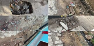 गैस पाइपलाइन के बाद भूले ठेकेदार, रेती मोहल्ले में खुले पड़े गड्ढे बने खतरा