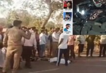 तेज रफ्तार डंपर ने बाइक सवारों को रौंदा, एक की मौत, दूसरा गंभीर