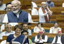 संसद में महिला आरक्षण बिल पर हाई-वोल्टेज बहस, PM मोदी, शाह, प्रियंका और अखिलेश के बयान बने चर्चा का केंद्र