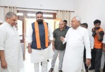 बिहार में कैबिनेट विस्तार के संकेत तेज, नीतीश से मिलने पहुंचे सम्राट चौधरी