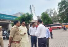महाराणा प्रताप मूर्ति अनावरण की तैयारियां तेज, कार्यक्रम स्थल का अधिकारियों ने किया निरीक्षण