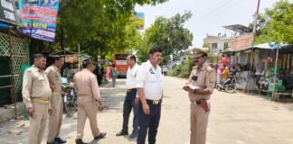 ब्लैक स्पॉट सुधार कार्यों का यातायात प्रभारी ने किया निरीक्षण, सुरक्षा व्यवस्था को मिली नई मजबूती