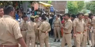 टूटी पड़ी हाई टेंशन लाइन की चपेट मे आकर सफाई कर्मी की मौत