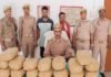 मादक पदार्थ तस्करी पर पुलिस का शिकंजा, 8.50 लाख के गांजे के साथ 2 तस्कर गिरफ्तार