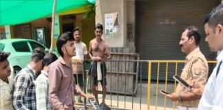 यातायात नियम तोड़ने वालों पर चला अभियान, चार सवारी बैठाने वालों के काटे चालान