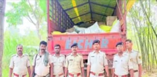 मुजफ्फरपुर में शराब माफिया पर शिकंजा, 5 गाड़ियां जब्त, 3300 लीटर से अधिक विदेशी शराब बरामद