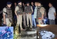 अलीगढ़: महिलाओं को लूटने वाले दो अपराधी पुलिस मुठभेड़ में ढेर