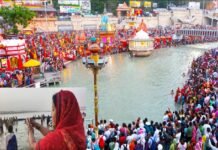 गंगा दशहरा के अवसर पर हरिद्वार में लगभग 43 लाख श्रद्धालुओं ने किए पवित्र गंगा स्नान