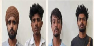 यूपी में ISI का स्लीपर नेटवर्क बेनकाब: पाकिस्तानी गैंगस्टर शहजाद भट्टी के चार गुर्गे दबोचे,