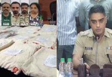मंदसौर में पकड़ी गई 30 करोड़ की ब्राउन शुगर, महिला समेत 5 गिरफ्तार