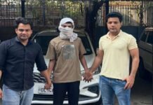 दिल्ली के बक्करवाला में एनकाउंटर, मुठभेड़ के बाद हिमांशु भाऊ गैंग का कुख्यात अपराधी गिरफ्तार