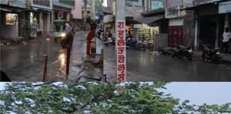 मौसम ने बदली करवट, तेज आंधी-बारिश ने मचाई तबाही