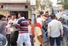 शराबियों ने ट्रैफिक सिपाही पर किया हमला, विरोध करने पर गाड़ी चढ़ाने का किया प्रयास
