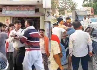 शराबियों ने ट्रैफिक सिपाही पर किया हमला, विरोध करने पर गाड़ी चढ़ाने का किया प्रयास