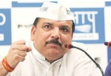 आशुतोष पांडे को परीक्षा से वंचित रखने का आरोप, संजय सिंह ने योगी सरकार पर बोला हमला