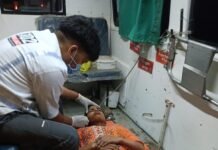 सड़क दुर्घटना में घायल किशोरी की 102 एम्बुलेंस ने बचाई जान