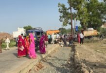 सातनपुर मंडी रोड चौड़ीकरण में धीमी और अमानक कार्य से जनता बेहाल, हादसों का बढ़ा खतरा