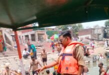 ज्येष्ठ पूर्णिमा पर गंगा घाटों पर सुरक्षा के कड़े इंतजाम, पुलिस ने श्रद्धालुओं से की सावधानी बरतने की अपील