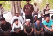 छात्रों का शक्ति प्रदर्शन, पेपर लीक के खिलाफ ईको गार्डन में उमड़ा जनसैलाब