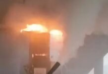 डेढ़ घंटे में दो जगह आग से मची अफरा-तफरी, बड़ा हादसा टला; बिजली विभाग पर लापरवाही के आरोप