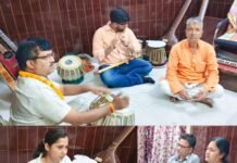 पांचाल म्यूजिक सेन्टर पर प्रयाग संगीत समिति की प्रायोगिक परीक्षा हुई सम्पन्न