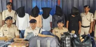 पुलिस की बड़ी कार्रवाई, 4 लाख का कोडीनयुक्त कफ सिरप बरामद, 5 तस्कर गिरफ्तार