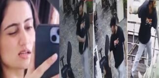 दिल टूटे आशिक ने ऑफिस में घुसकर युवती की चाकू से गोद कर हत्या, फिर खुद को किया घायल, CCTV में कैद हुई घटना