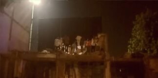 तोड़ी जा रही दुकान की दीवार अचानक भरभराकर गिरी, चपेट में आए 2 मजदूर, एक की मौत, दूसरे का इलाज जारी