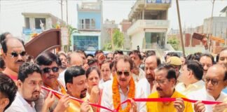 लोकमाता अहिल्याबाई होल्कर की प्रतिमा का अनावरण