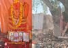 92 साल पुराने बजरंगबली मंदिर पर चला बुलडोजर, प्रशासन ने पुनर्निर्माण का दिया आश्वासन