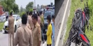 मुरादाबाद में सड़क हादसा, रोडवेज बस ने बाइक को मारी ठोकर, मां-बेटे समेत 3 लोगों की मौत, एक घायल