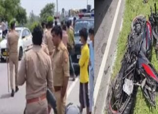 मुरादाबाद में सड़क हादसा, रोडवेज बस ने बाइक को मारी ठोकर, मां-बेटे समेत 3 लोगों की मौत, एक घायल