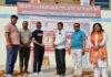 माय भारत ने कराया, योगाभ्यास, दिए गए स्वास्थ्य के टिप्स
