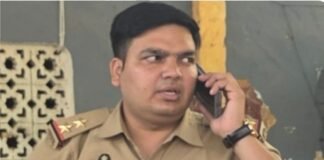 रेलवे रोड चौकी प्रभारी लाइन हाजिर
