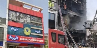 लखनऊ अग्निकांड: एकल आवास का नक्शा पास, खड़ी हो गई चार मंजिला इमारत!