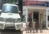 चंदौली: पुलिस को कुचलकर भागने की कोशिश नाकाम, पकड़े गए 2 गौ-तस्कर