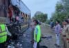 यमुना एक्सप्रेसवे पर भीषण सड़क हादसा, वोल्वो स्लीपर बस और ट्रेलर की टक्कर में चार यात्रियों की मौत, 25 घायल