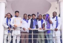 नीट-यूजी पेपर लीक को राष्ट्रीय आपदा घोषित करने की मांग, सिटी मजिस्ट्रेट को सौंपा राष्ट्रपति के नाम ज्ञापन