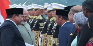 तीन देशों के दौरे पर प्रधानमंत्री, इंडोनेशिया में हुआ भव्य पीएम मोदी का स्वागत