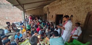 सपा की पीडीए पंचायत में न्याय और संविधान की रक्षा का संकल्प