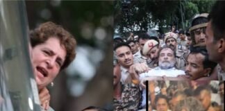 हिरासत से रिहा किए गए राहुल और प्रियंका, छत्रसाल स्टेडियम छोड़े गए