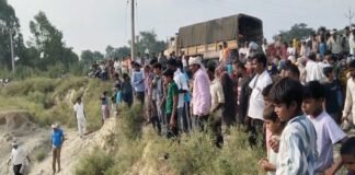 नदी में कूदी विवाहिता का दूसरे दिन मिला शव