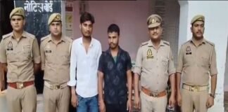 हरियाणा ब्रांड की ₹4 लाख की अंग्रेजी शराब के साथ दो तस्कर गिरफ्तार, बिहार ले जाने की थी तैयारी