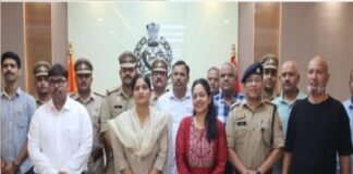 क्षेत्राधिकारी ऐश्वर्या उपाध्याय को भावभीनी विदाई, एसपी आरती सिंह ने सराहा कार्यकाल